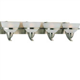Eternity  Vanity Light in Brushed Nickel