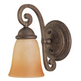 Brandywine Fluorescent Wall Sconce in Antique Bronze  - Energy Star