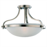 Eternity 3 Light Semi Flush Mount