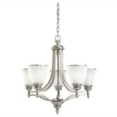 Laurel Leaf 5 Light Chandelier