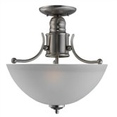 Evansville 2 Light Semi Flush Mount