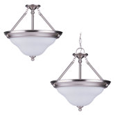 Sussex 3 Light Semi Flush Mount