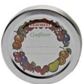 10-er Pack Deckel f&uuml;r Marmeladenglas