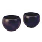 2-tlg. Teebecher-Set "Jasmin" in Schwarz