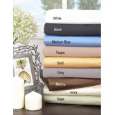 1500 Thread Count Solid Duvet Set