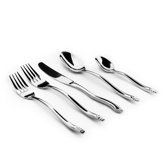 Handmade Seashell 20 Piece Flatware Set