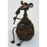 Solar-Maus in Schwarz-Braun