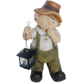 40cm Deko-Figur "Junge" in Bunt