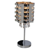 49cm Tischleuchte in Chrom