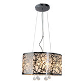 40cm Pendelleuchte in Chrom