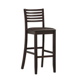 Triena 30" Ladder Bar Stool in Rich Espresso