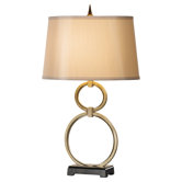 Adeen Table Lamp in Gilded Silver