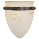 10.75" Alhambra One Light Wall Sconce in Palladio