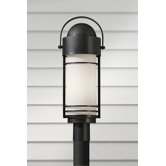 Carbondale 24" One Light Outdoor Lantern in Dark Chocolate