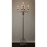 Anora Five Light Floor Lamp in Palladio