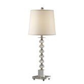 Sylus One Light Table Lamp in Polished Nickel