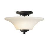 Barrington Semi Flush Mount in Oil Rubbed Bronze