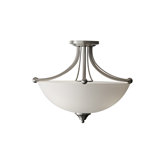 Morgan 3 Light Semi Flush Mount