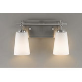 Sunset Drive  Vanity in Brushed Steel