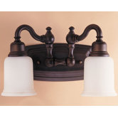 Canterbury  Vanity Light in Oil Rubbed Bronze