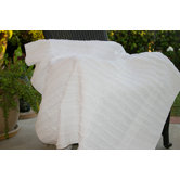 Cotton Ruffled Throw