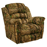 High Roller Realtree Cotton Chaise Recliner