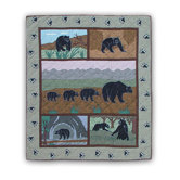 Bear Country Throw Quilt
