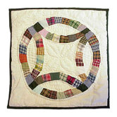 Country Wedding Ring Toss Pillow