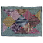 Harvest Log Cabin Standard Pillow Sham