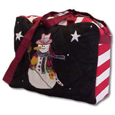 Frosty Snowman Tote Bag