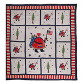 Colonial Santa Quilt