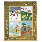 Four Seasons Cotton Throw