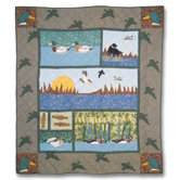Mallard Cotton Throw