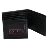 Passcase Wallet in Nappa Onyx
