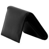 ID Tri-Fold in Nappa Onyx