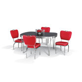 Retro 5 Piece Dining Set