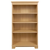 Sherwood Medium Open Bookcase in Natural Oak