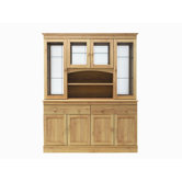 Driftwood 152 cm Display Cabinet in Limed Oak