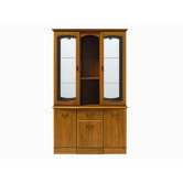 Tennyson 122 cm Display Cabinet in Teak
