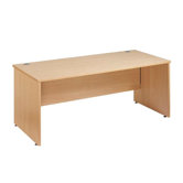 Maestro 25 SL Straight Panel End Desk