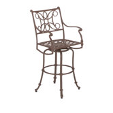 Chateau Swivel Bar Stool with Loose Cushion
