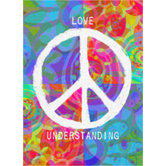 "Love, Understanding" Hand Embellished Canvas Art