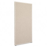 Parallel Series 67"H x 31"W Tackable Panel in Silver Gray