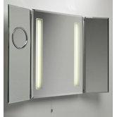 Two Light Mirror Cabinet