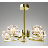 Prysm Five Light Semi Flush Mount
