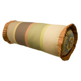 Tuscan Garden Cotton Neckroll Pillow