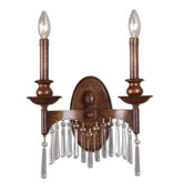 Kristabelle  Wall Sconce in Mottled Bronze