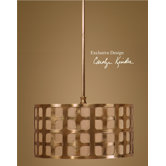 Manhattan 3 Light Drum Foyer Pendant