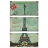 Eiffel Tower Cwall Postale Wall Art