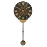 Mini Leonardo Weathered Laminated Clock